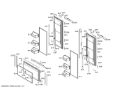 Схема №4 RY491700 с изображением Крепеж для холодильника Bosch 00662033