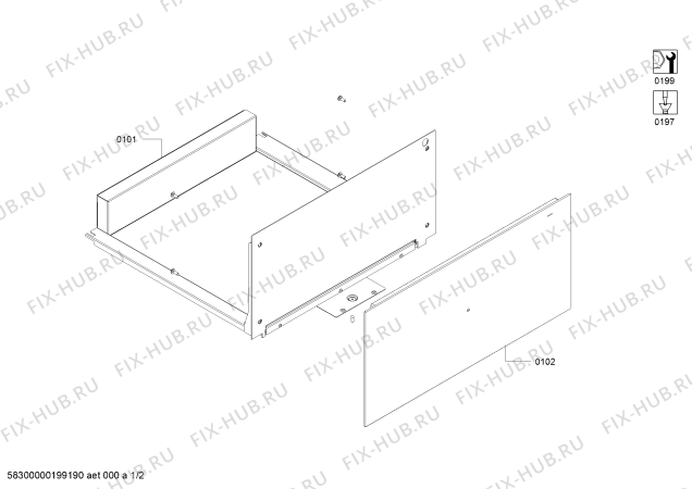 Схема №2 N17HH20N0B с изображением Панель для электропечи Bosch 00772165