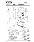 Схема №1 FLASH 1000 cromata с изображением Всякое для пылесоса DELONGHI VT104540