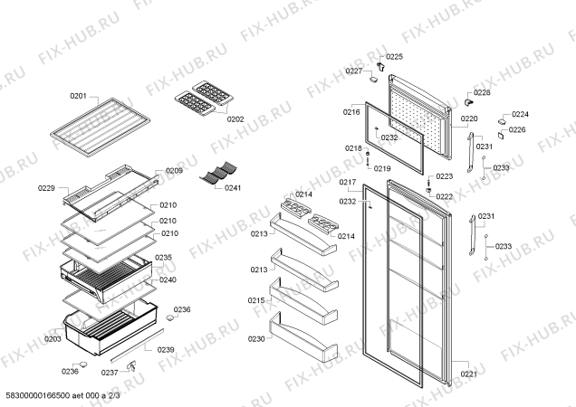 Схема №2 PKNT53NI20 с изображением Поднос для холодильника Bosch 00749041