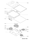 Схема №1 ETPS 8460/IN с изображением Затычка для плиты (духовки) Whirlpool 480121103252