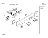 Схема №5 HBN9352GB с изображением Панель управления для электропечи Bosch 00435690