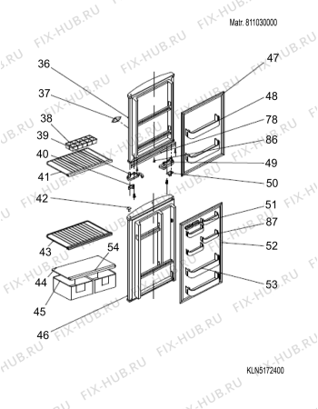 Схема №3 TAN400FFE (F057576) с изображением Электротаймер для холодильника Indesit C00270469