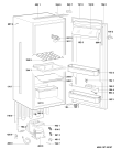 Схема №1 RE1211 (F091237) с изображением Спецнабор для холодильника Indesit C00522166