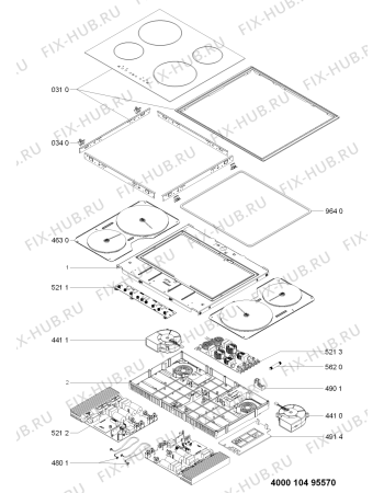 Схема №1 ACM 804/IX с изображением Втулка для электропечи Whirlpool 481010493648