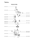 Схема №2 DO211B41/700 с изображением Фиксатор для электрокомбайна Moulinex MS-0A12340