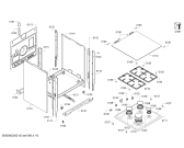 Схема №5 HGD432150M с изображением Держатель для духового шкафа Bosch 11017158