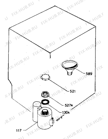 Взрыв-схема посудомоечной машины Zanussi Z503VS - Схема узла Water softener 066