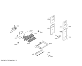 Схема №4 BD3057W3SN с изображением Панель для холодильной камеры Siemens 00704714