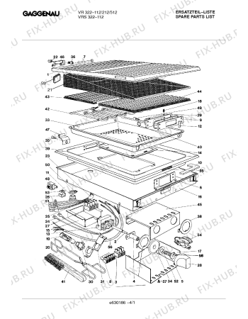 Схема №3 VR322112 с изображением Кабель для плиты (духовки) Bosch 00098471