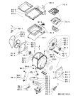 Схема №2 WATE 9575/1 с изображением Декоративная панель для стиральной машины Whirlpool 481245211925