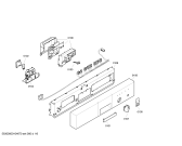 Схема №5 SE23A931EU с изображением Передняя панель для посудомойки Siemens 00438672