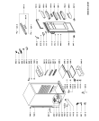 Схема №1 ART 622/H с изображением Дверца для холодильной камеры Whirlpool 481241618601