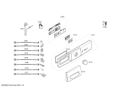Схема №2 3TS949A с изображением Панель управления для стиралки Bosch 00673399