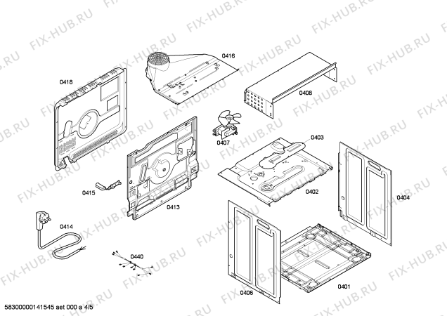 Схема №3 HBA21B150E Horno bosch indep.multif.inox.avisador с изображением Передняя часть корпуса для плиты (духовки) Bosch 00672550