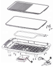 Схема №1 ESTG10B/E01(456679) с изображением Запчасть для составляющей Gorenje 480952