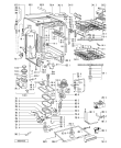 Схема №1 ADG 934/1 IX с изображением Обшивка для электропосудомоечной машины Whirlpool 481245379922