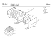 Схема №3 HB74220DK с изображением Крышка для плиты (духовки) Siemens 00273187