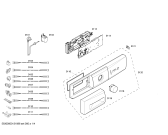 Схема №1 WXP600B6 с изображением Панель управления для стиралки Bosch 00674515