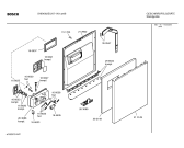 Схема №3 SL29290EU с изображением Внешняя дверь для электропосудомоечной машины Bosch 00213149