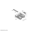 Схема №4 SN636X03AE с изображением Набор кнопок для посудомойки Siemens 10004128