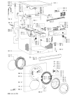 Схема №2 WAE 7000 с изображением Декоративная панель для стиралки Whirlpool 481245310882