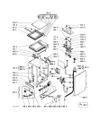 Схема №2 AWF 393/LA с изображением Обшивка для стиральной машины Whirlpool 481245370114