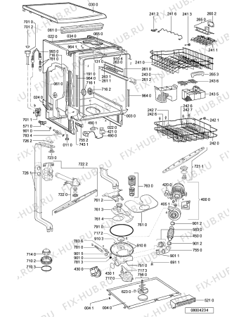 Схема №1 BLE 24 FBBNA с изображением Микромодуль для посудомоечной машины Whirlpool 481221479592