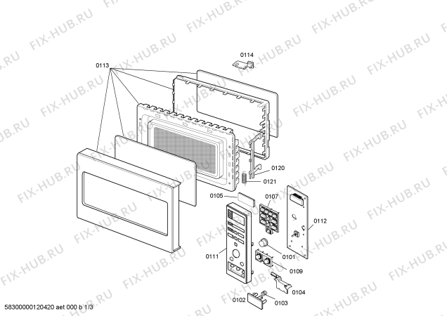 Схема №2 3WT3047XP с изображением Дренажный шланг для микроволновой печи Bosch 00496026
