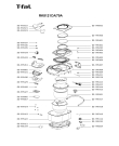 Схема №1 RK8121CA/79A с изображением Всякое для электропароварки Seb SS-995867