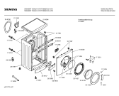 Схема №3 S1WTF3800A SIWAMAT XS432 с изображением Таблица программ для стиралки Siemens 00525927