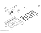 Схема №3 HSG2360ME с изображением Стеклянная полка для электропечи Bosch 00677572