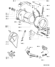 Схема №2 WA 800/1 718 872 с изображением Обшивка для стиралки Whirlpool 481245319549