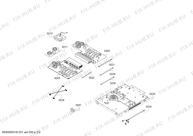 Взрыв-схема плиты (духовки) Bosch PIM851F17V BO.5M.80.MUT.24.X.BevF.X.XX - Схема узла 02