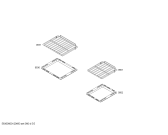 Схема №4 HQ745B56E с изображением Изоляция для плиты (духовки) Bosch 00662775