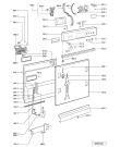 Схема №1 ADG 8730/1 IX с изображением Обшивка для посудомойки Whirlpool 481245373206