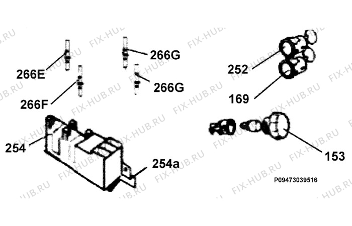 Взрыв-схема плиты (духовки) Electrolux EKG511100W - Схема узла Section 8