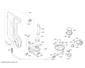 Схема №3 VVD64N07EU с изображением Силовой модуль запрограммированный для посудомоечной машины Bosch 00753698
