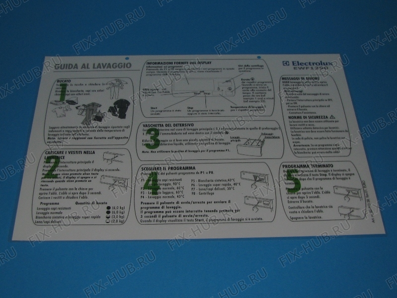 Большое фото - Инструкция по обслуживанию для стиральной машины Gorenje 185686 в гипермаркете Fix-Hub