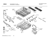Схема №4 SGU46A65SK с изображением Инструкция по эксплуатации для электропосудомоечной машины Bosch 00587284