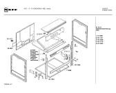 Схема №4 E1150G2GB 1071-2 с изображением Панель для духового шкафа Bosch 00281959