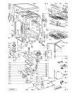 Схема №2 GSF 7297 TW-AV с изображением Панель для электропосудомоечной машины Whirlpool 481245370667