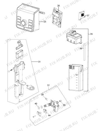 Схема №3 ECAM25462S с изображением Шланг для электрокофемашины DELONGHI 5513221981