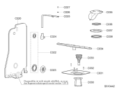 Схема №7 GS 4040 WH с изображением Микромодуль для посудомоечной машины Whirlpool 481227158174