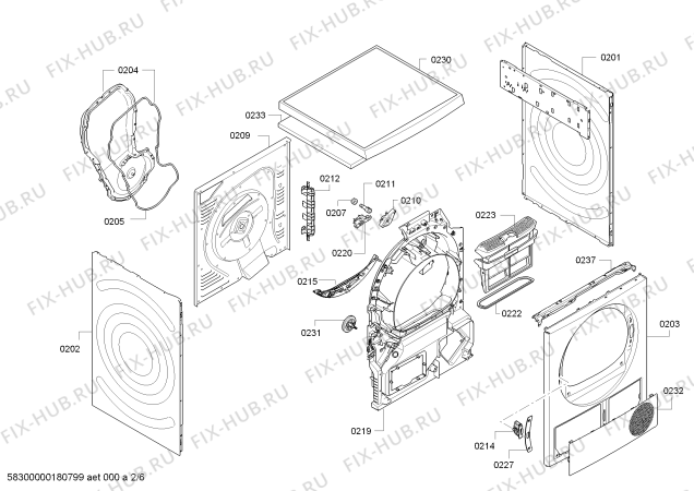 Схема №3 WTY87780OE HomeProfessional SelfCleaning Condenser с изображением Модуль управления, запрограммированный для сушильной машины Bosch 00633008