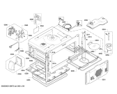 Схема №4 3HW459X с изображением Модуль управления, незапрограммированный для плиты (духовки) Bosch 00674178