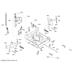 Схема №4 SRI33E02EU с изображением Передняя панель для посудомоечной машины Bosch 00447590