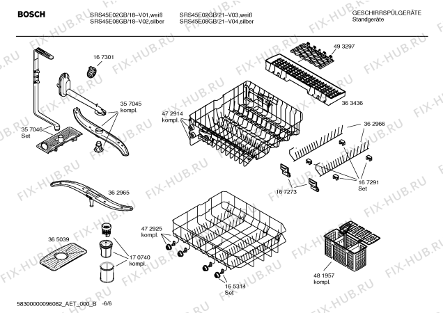 Схема №5 SF2HNH3 Art:592702 с изображением Модуль управления для посудомойки Siemens 00493324