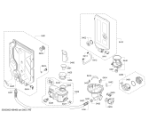 Схема №5 SN26L200EU с изображением Панель управления для посудомоечной машины Siemens 11009750