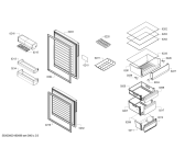 Схема №2 KGV36XW30, Bosch с изображением Инструкция по эксплуатации для холодильной камеры Bosch 18002692